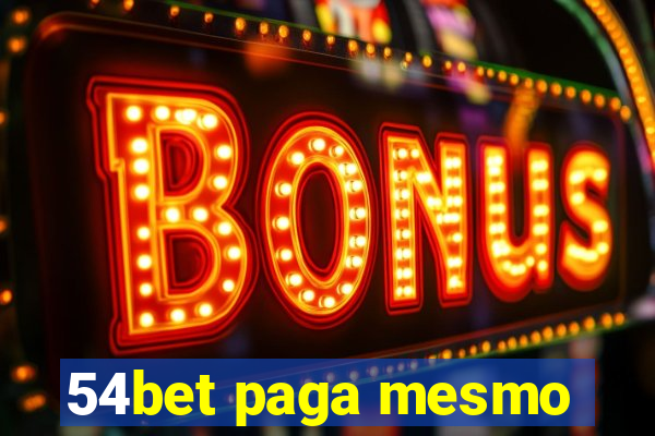 54bet paga mesmo